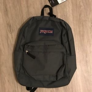 NWT Jansport Superbreak Backpack Forge Grey
